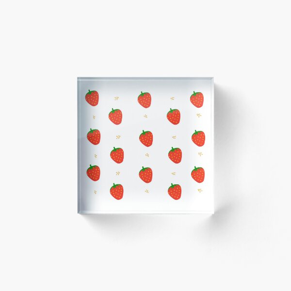 Item preview, Strawberry Pattern designed and sold by TopMask.