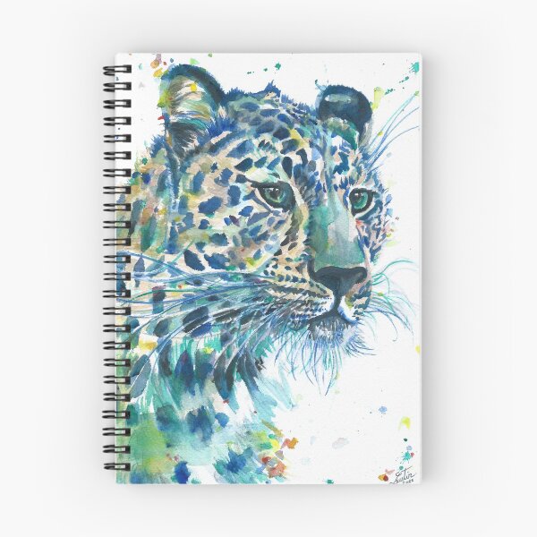 Item preview, LEOPARD - watercolor portrait.1 designed and sold by lautir.