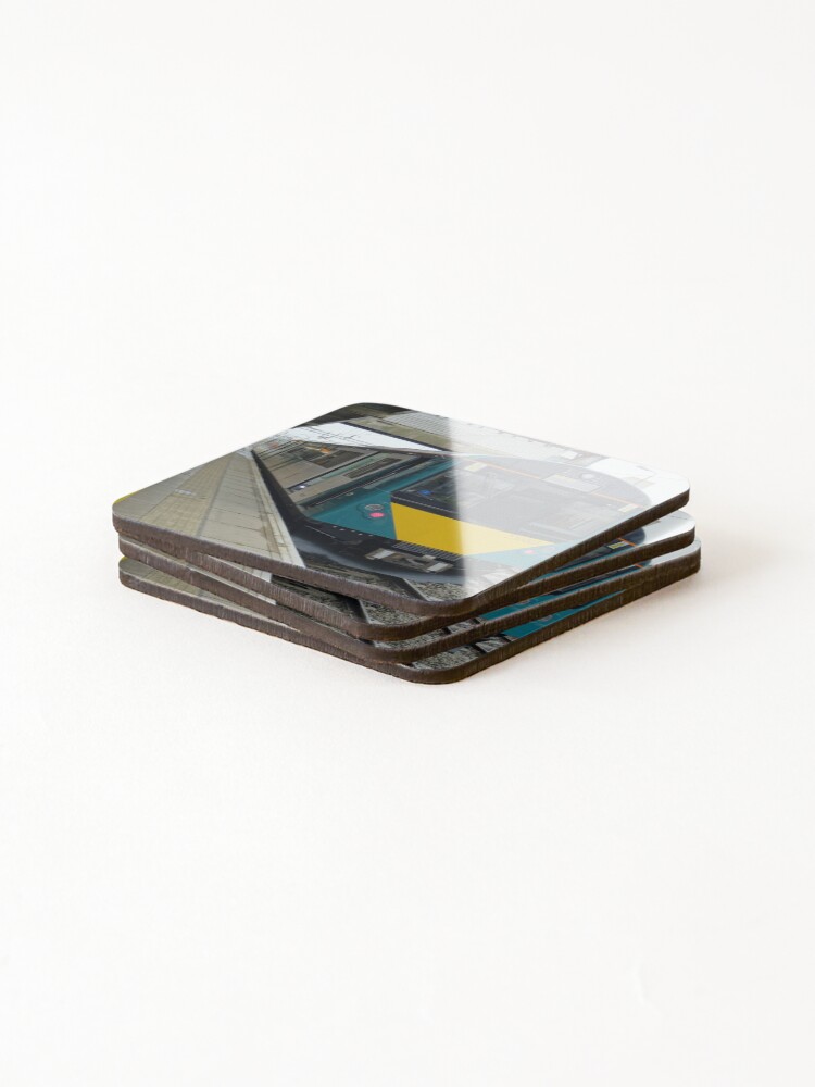 Thumbnail 4 of 5, Coasters (Set of 4), London Overground designed and sold by Rorymacve.