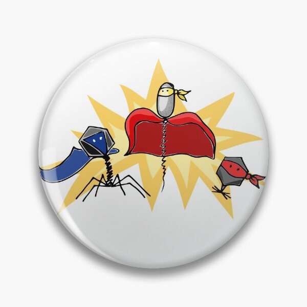 Item preview, Mighty phages designed and sold by Jellie.