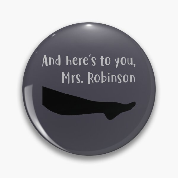 Item preview, Mrs. Robinson, black silver designed and sold by perezzzoso.