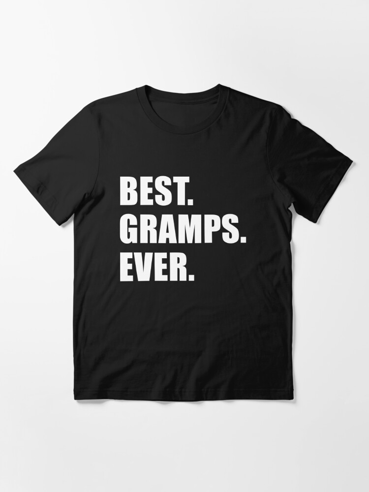 Best Gramps Ever Grandfather Essential T-Shirt for Sale by jaycartoonist