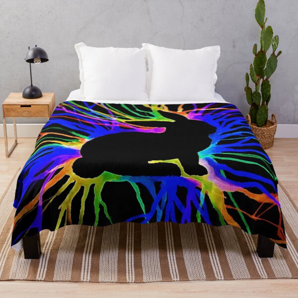 Item preview, Electric Bunny At Night designed and sold by SyPhelan.