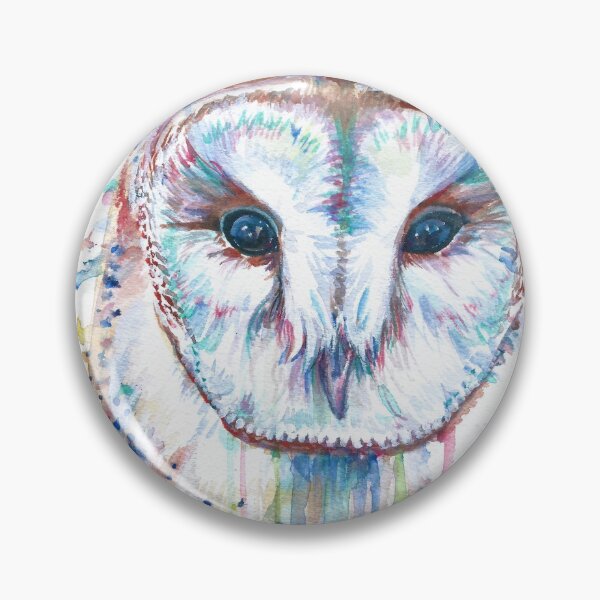 Item preview, OWL - watercolor portrait.1 designed and sold by lautir.