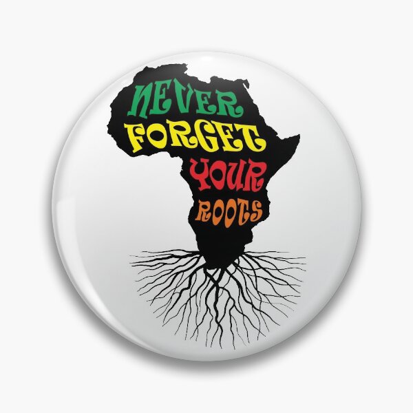 Item preview, Never Forget Your African Roots Typography designed and sold by goodspy.