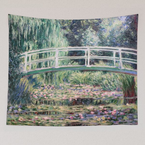 Item preview, The Waterlily Pond with the Japanese Bridge, by Monet, Claude  designed and sold by Irina Polyanskaya.