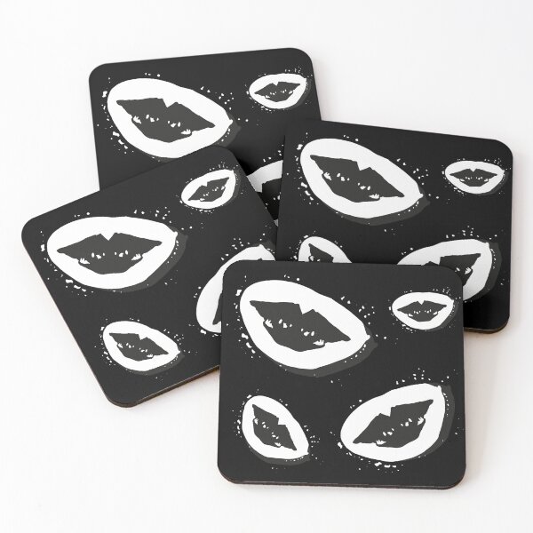 Item preview, Floating Lips Black designed and sold by LiliORiot.