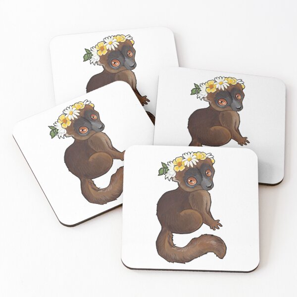 Item preview, Crowned Brown lemur  designed and sold by ArtOfBianca.