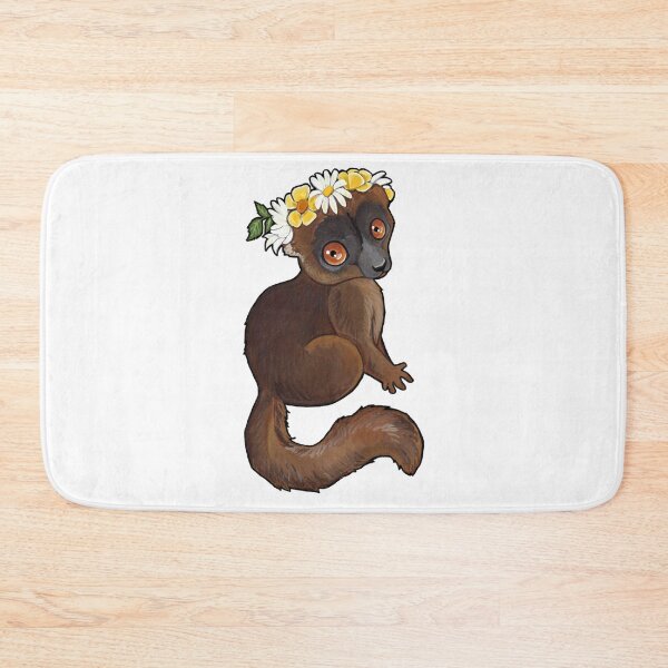 Item preview, Crowned Brown lemur  designed and sold by ArtOfBianca.