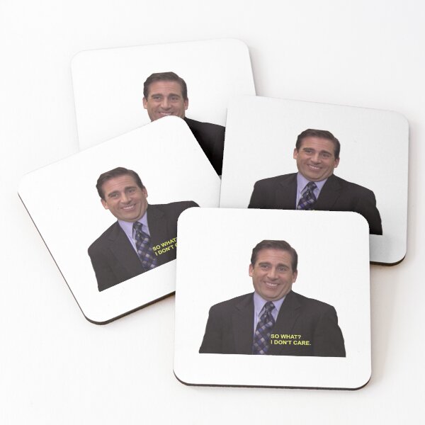 Item preview, So What? I Don't Care X Michael Scott - The Office designed and sold by saamcmrn.