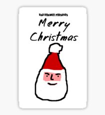 Bad Drawer Presents Santa Sticker