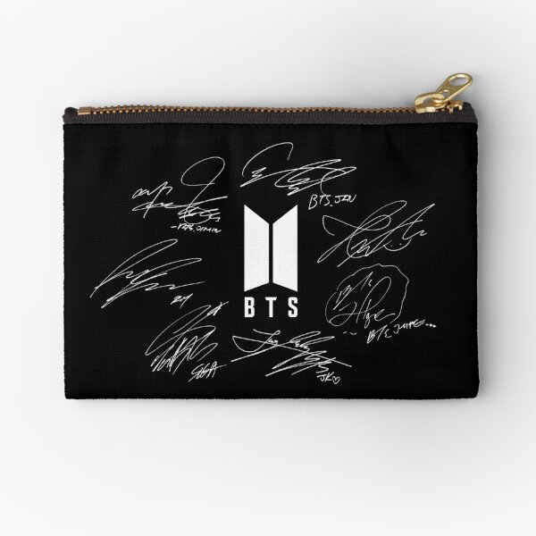 BTS - Logo avec nouvelles signatures 2020 (noir) Pochette