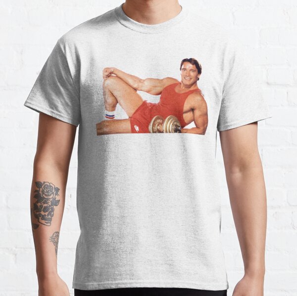 Arnold Schwarzenegger Lying pose Classic T-Shirt