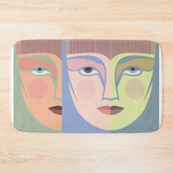Item preview, FACES #7 designed and sold by Jean Gregory Evans.
