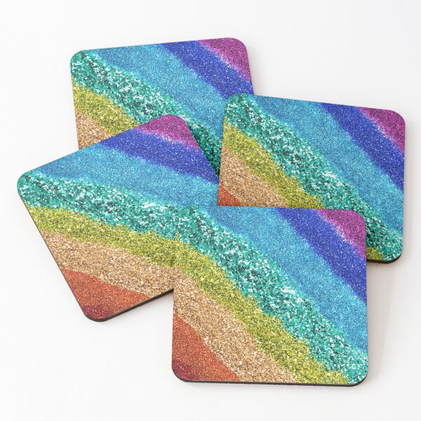 Item preview, Rainbow Stardust Stripes designed and sold by newburyboutique.