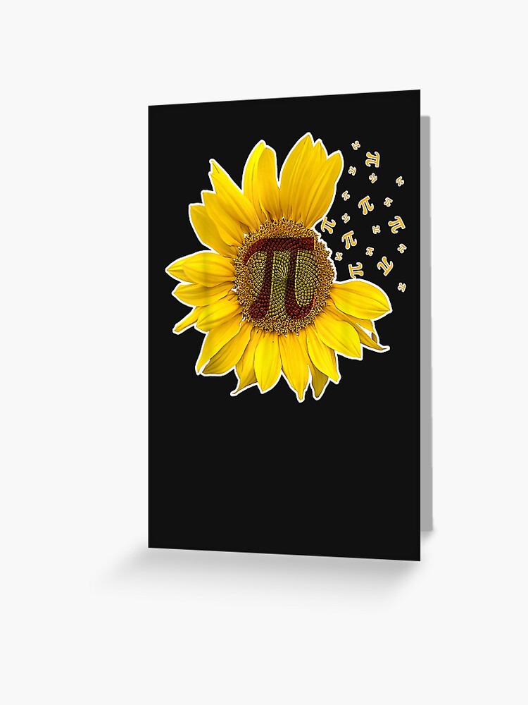 Tarjetas de felicitación «Girasol Pi Símbolo Pi Día Feliz Pi 3,14 Día» de  Satterthwaite55 | Redbubble