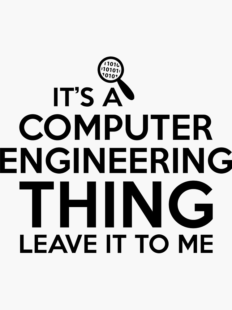 engineering" Sticker by Thenorthanker Redbubble