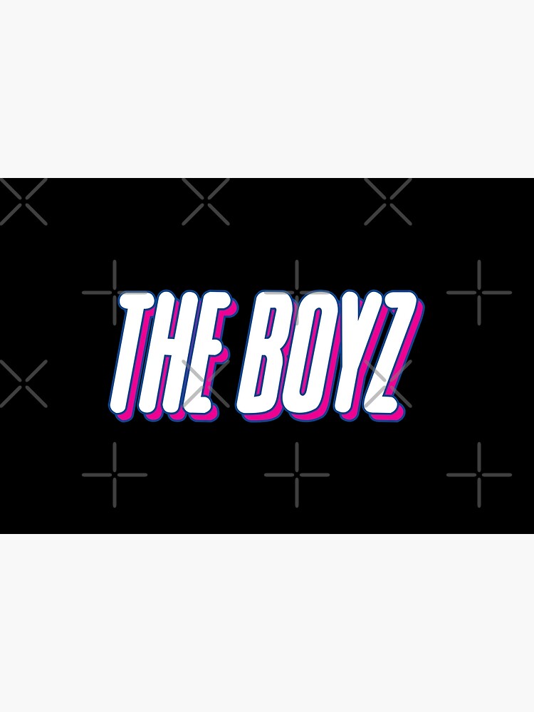 "KPOP THE BOYZ LOGO T-SHIRT/ HOODIE/ LEGGING/ CASE/ MUG" Bath Mat by