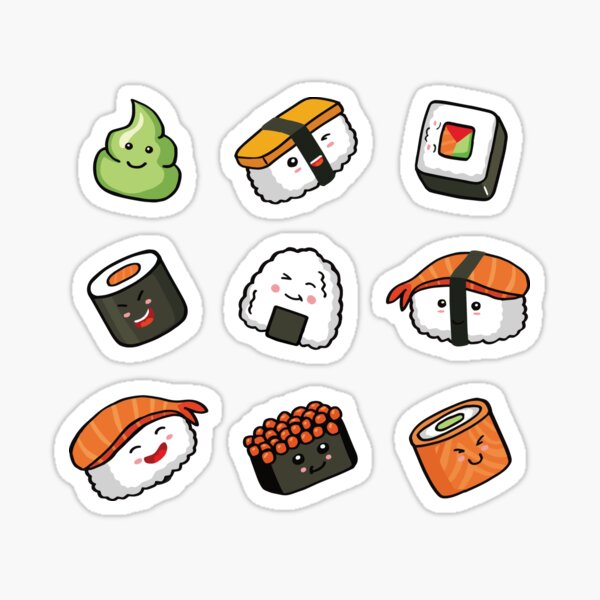 Item preview, Kawaii Sushi designed and sold by ouchmypancreas.