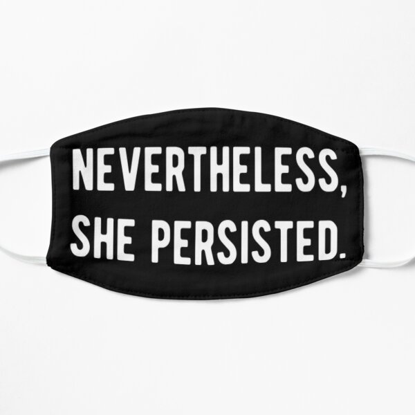 Rainbow Black Letters She Persisted Motivational Positive Mantra Sayings Cuff Bracelet for Women and Teen Girls Nevertheless