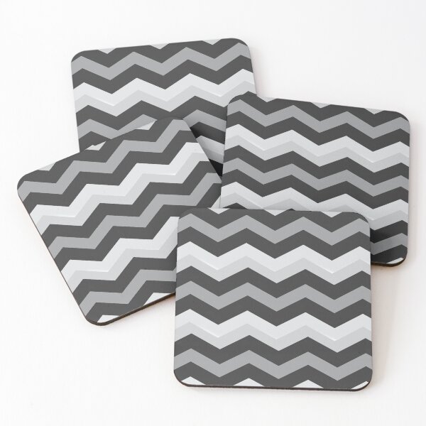 Item preview, CHEVRON GREY WHITE, LIGHT GRAY , DARK GREY PATTERN BY OZCUSHIONSTOO designed and sold by ozcushionstoo.