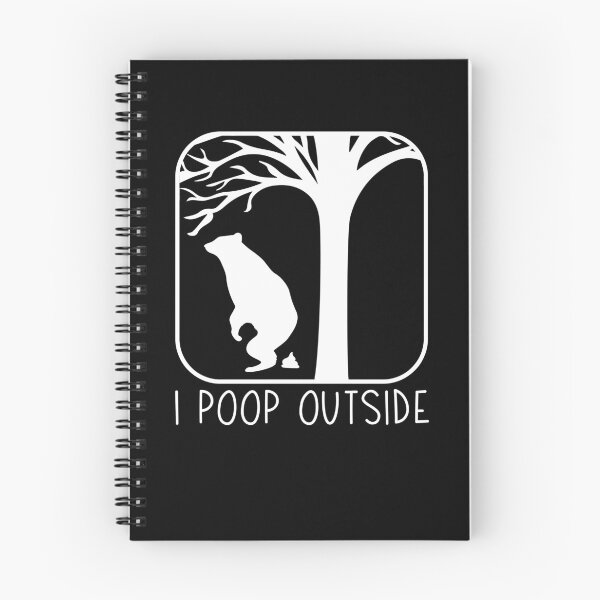 Item preview, I Poop Outside Funny Camping Gift Nature Lover Backpacking Gear designed and sold by DynamicDesign.