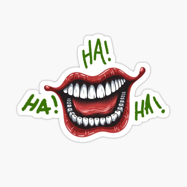 Hahaha Smiling Mouth #Laugh Sticker