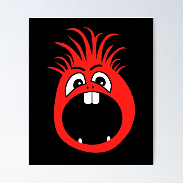 Item preview, Red Screaming Head designed and sold by Trace1234.