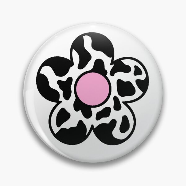 cute cow print flower Pin