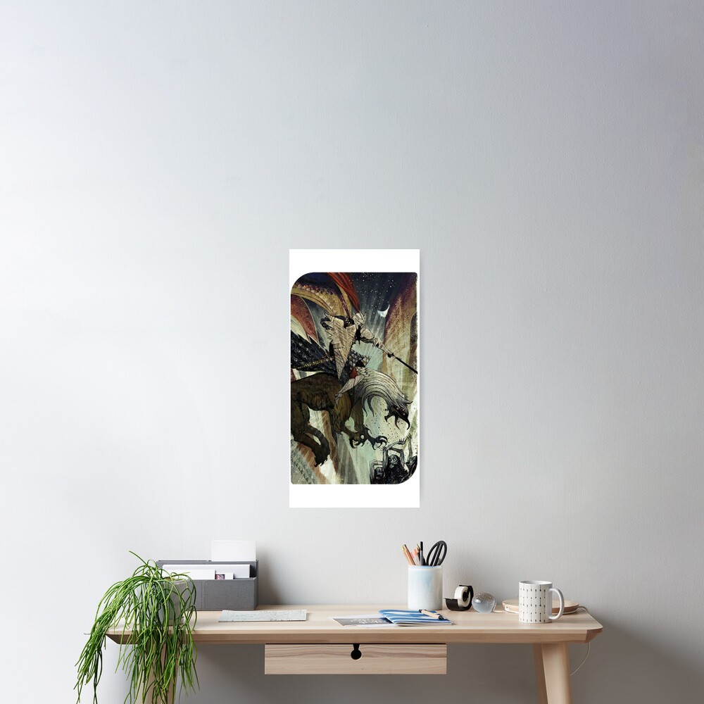 "Dragon Age InquisitionBlackwall Tarot Card" Poster by Xithyll Redbubble