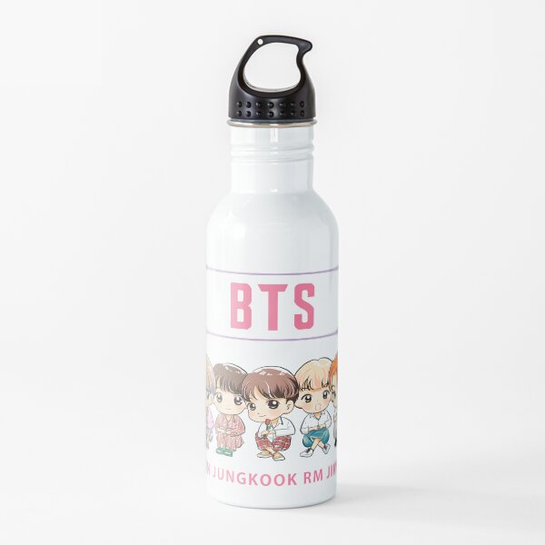 KPOP BTS CHIBI CUTE ART Water Bottle
