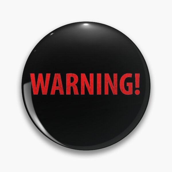 Item preview, WARNING! designed and sold by Waradous.