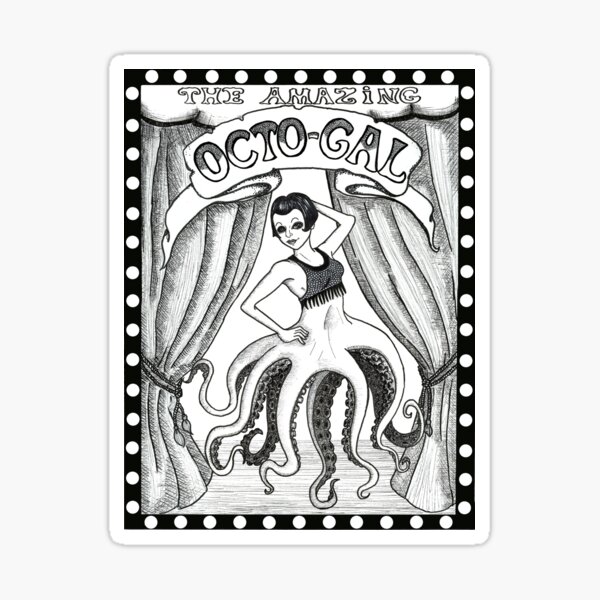 The Amazing Octogal Sticker