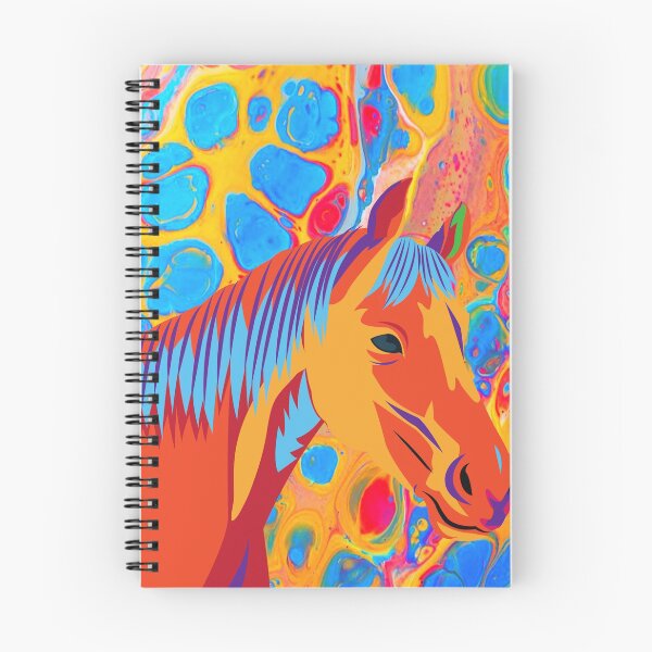 Item preview, Colorful Horse designed and sold by AbrorschachArt.