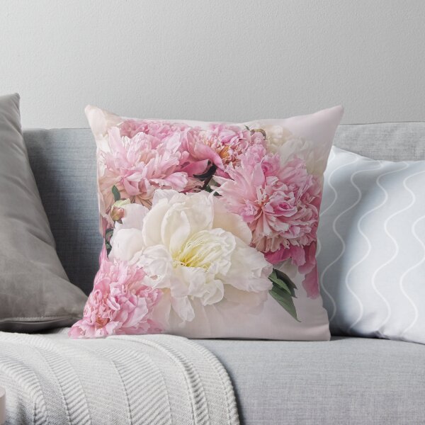 Pivoines Coussin