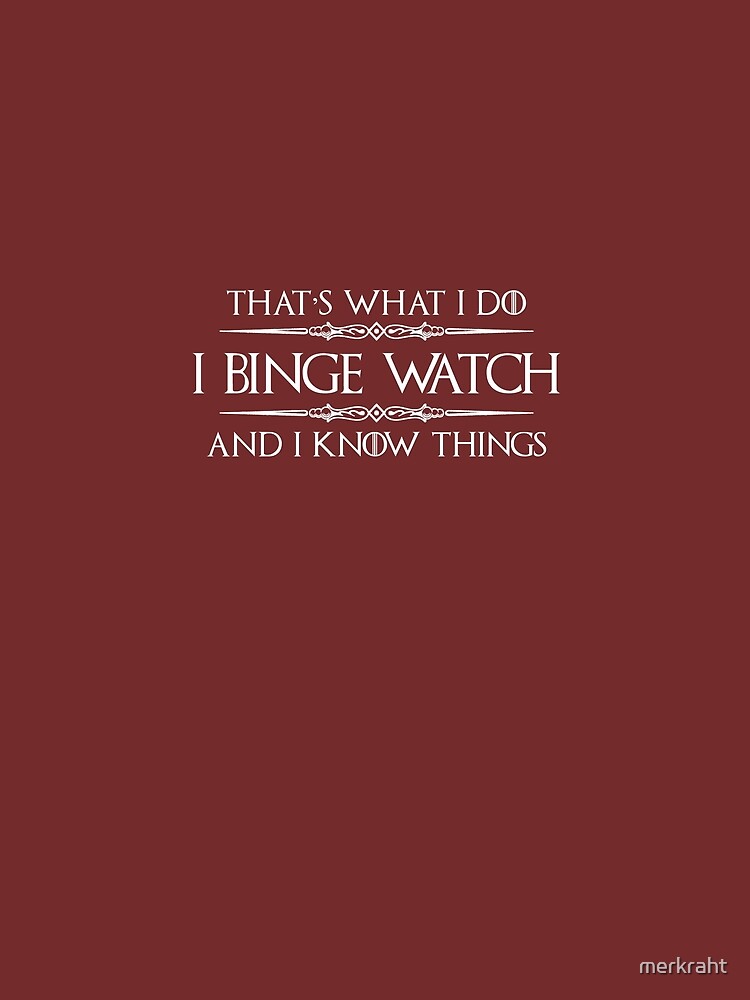 top things to binge watch