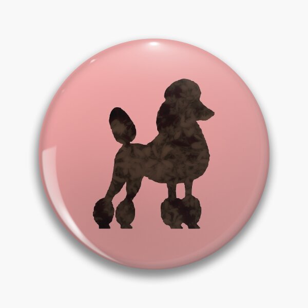 Item preview, Brown poodle  designed and sold by ThePoodleandCo.