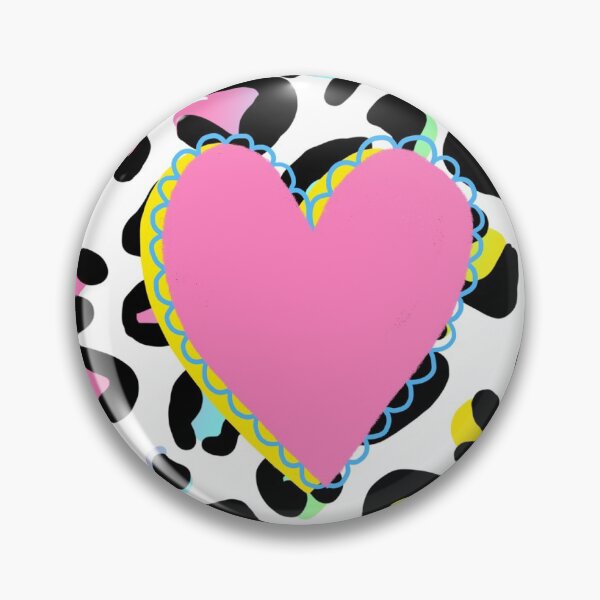 Item preview, Neon Leopard Heart designed and sold by Nisha-Jayne.