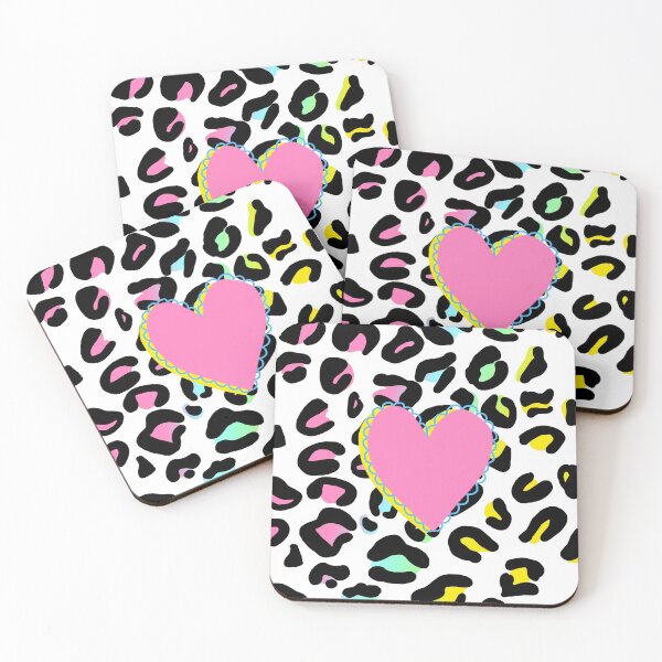 Item preview, Neon Leopard Heart designed and sold by Nisha-Jayne.