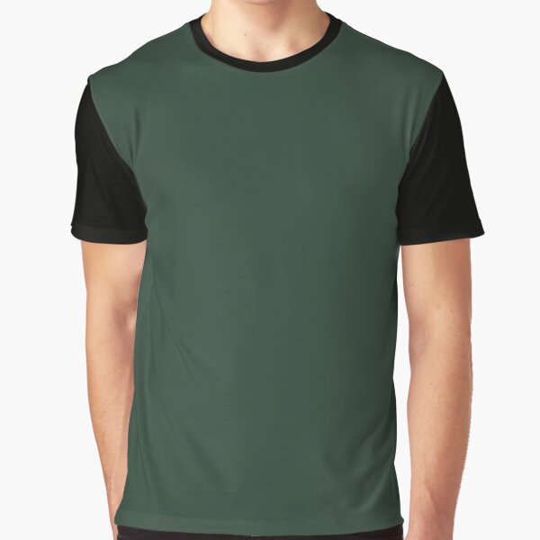plain green shirt