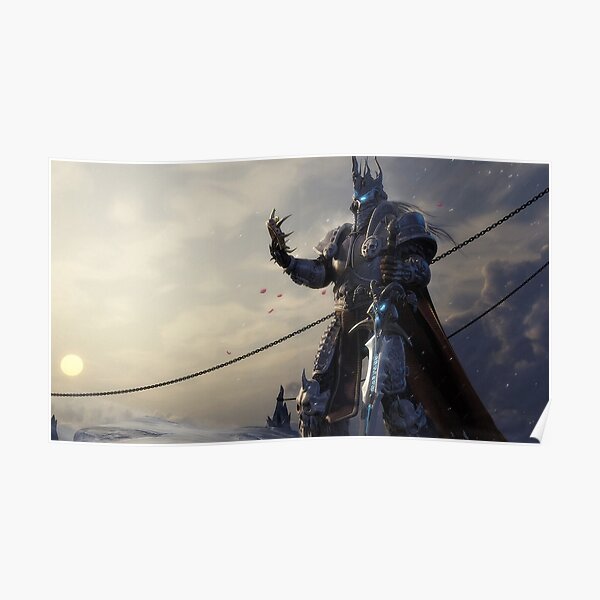 Le roi-liche Arthas Poster