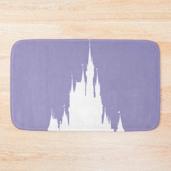 Item preview, Magic Castle Silhouette Purple Wall #Pastel designed and sold by FandomTrading.