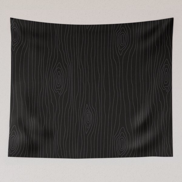 Item preview, Wood Grain Black on Black designed and sold by schteffdesign.
