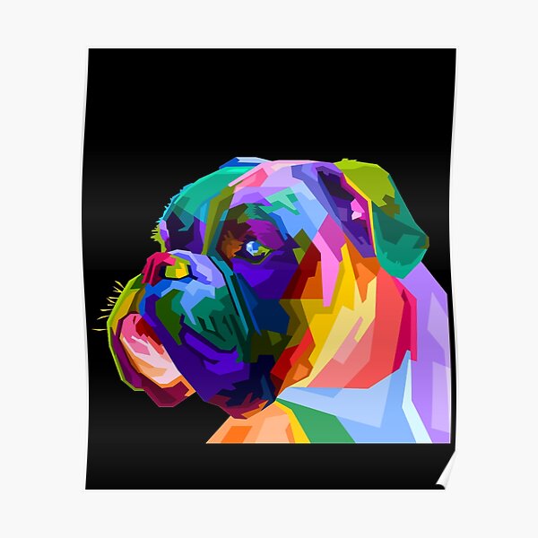 Wandbilder Old English Bulldog Redbubble