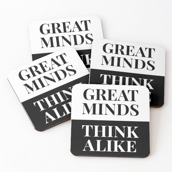 Item preview, Great Minds Think Alike (vr.2) designed and sold by lee-mandarinee.