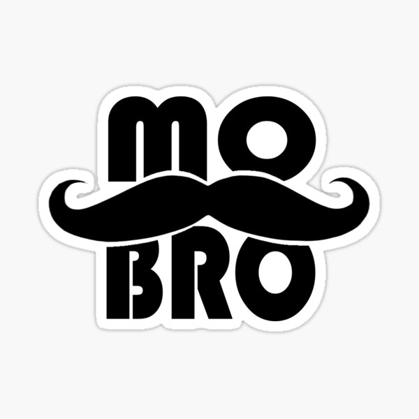 Item preview, MO BRO for Mustached Gentlemen ~ MOVEMBER designed and sold by headpossum.