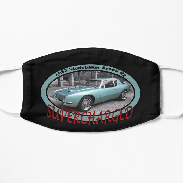 1963 Studebaker Avanti R2 Shirt Photos on Front & Back Gift Mask