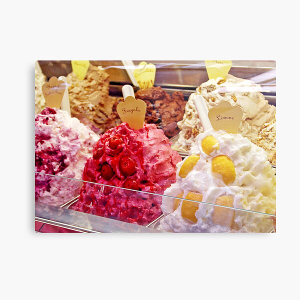 Gelato Metal Print