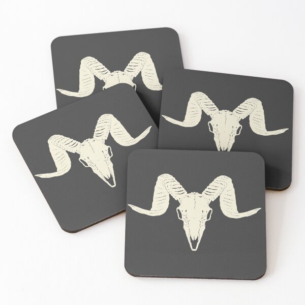 Item preview, Goat Skull - Bone designed and sold by 77studios.