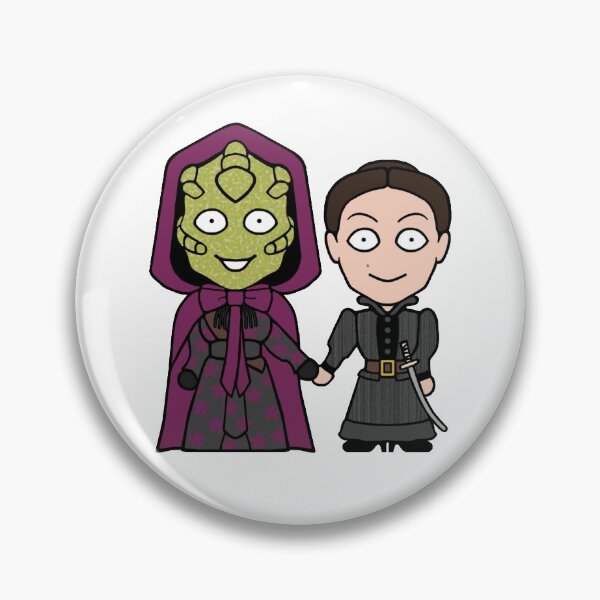 Item preview, Madame Vastra and Jenny (sticker) designed and sold by redscharlach.